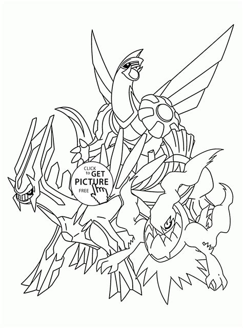 rare pokemon coloring pages|Legendary Pokémon Coloring Pages